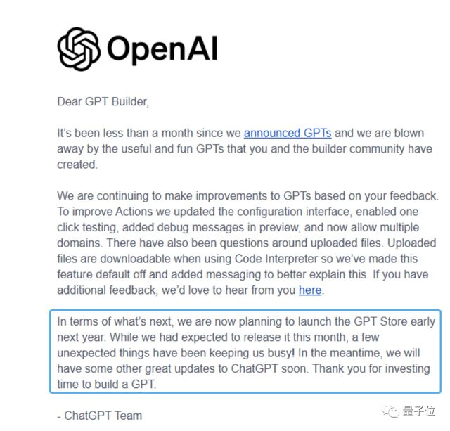 OpenAI内讧更多细节！奥特曼离间董事会失败，GPTs商店被迫推迟